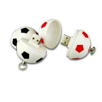 足球USB手指，可印公司 Logo 或圖案