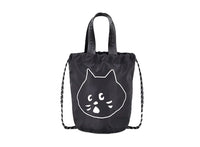 日系驚訝貓手提單肩包，可印公司 Logo 或圖案