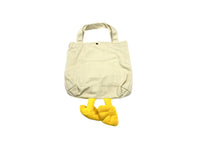 鴨鴨腳腳造型手提環保袋，可印公司 Logo 或圖案