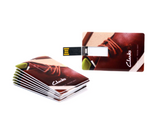 超薄卡片型USB手指，可印公司 Logo 或圖案