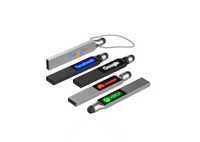 USB手指 + LED logo，可印公司 Logo 或圖案