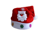 兒童帶燈雪人-聖誕帽