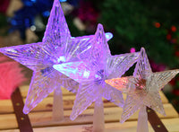 發光透明七彩聖誕裝飾燈