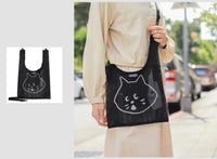 日系驚訝貓單肩背心包，可印公司 Logo 或圖案