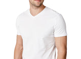V领短袖純棉男T恤，免費印 Logo，訂製500件，每件只需