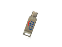 Standard USB with Type-C，免費印 Logo，訂製500個16GB，每個只需