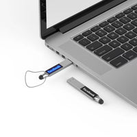 USB手指 + LED logo，可印公司 Logo 或圖案