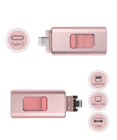 Standard USB with Type-C, Lighning & Micro-B，可印公司 Logo 圖案或刻字